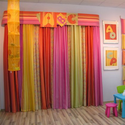 Как подбирать ткани в интерьере ?