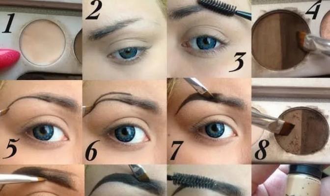 How to draw eyebrows that don't exist?